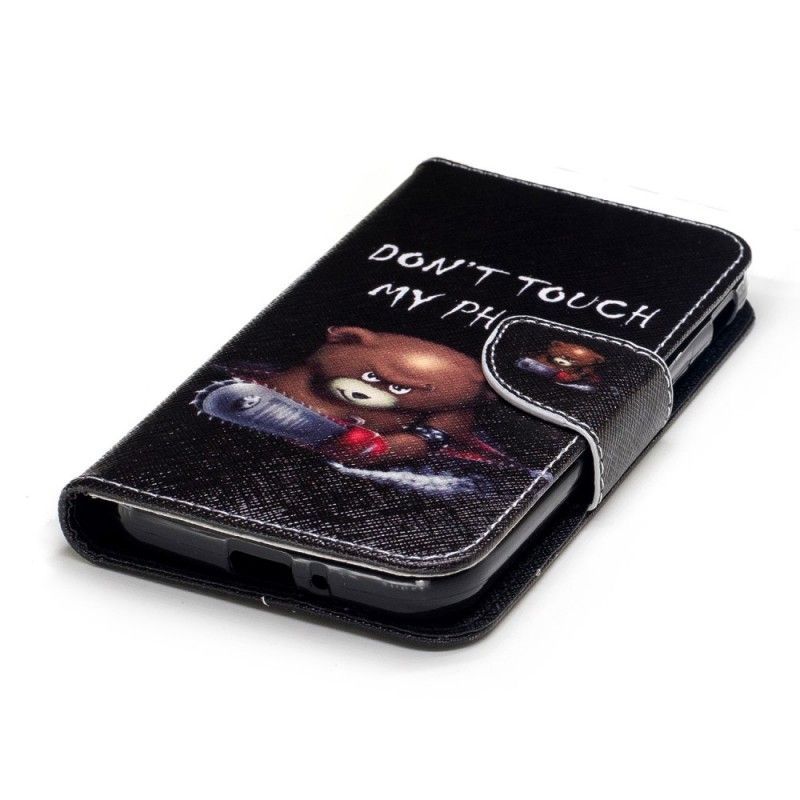 Bescherming Hoesje Samsung Galaxy XCover 4S / 4 Telefoonhoesje Gevaarlijke Beer
