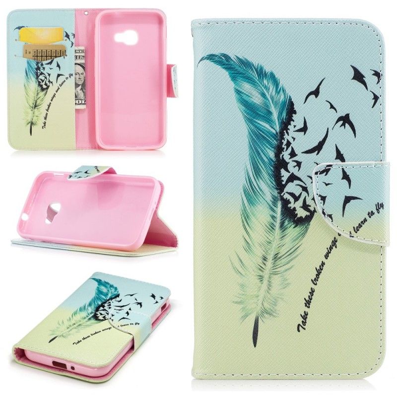 Bescherming Hoesje Samsung Galaxy XCover 4S / 4 Telefoonhoesje Leren Vliegen