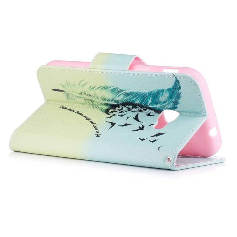 Bescherming Hoesje Samsung Galaxy XCover 4S / 4 Telefoonhoesje Leren Vliegen