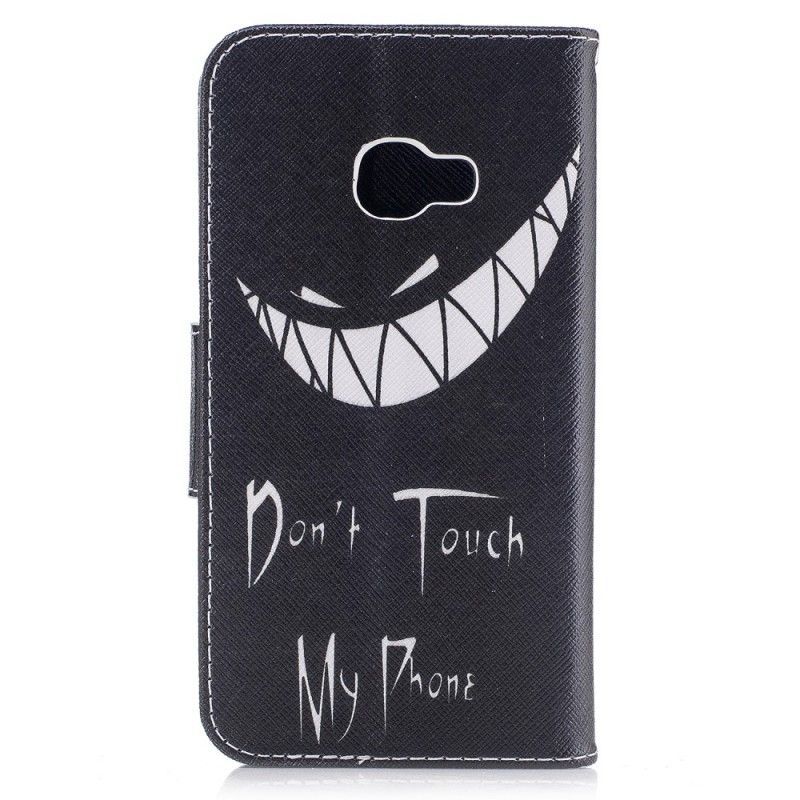 Leren Hoesje voor Samsung Galaxy XCover 4S / 4 Duivelse Telefoon