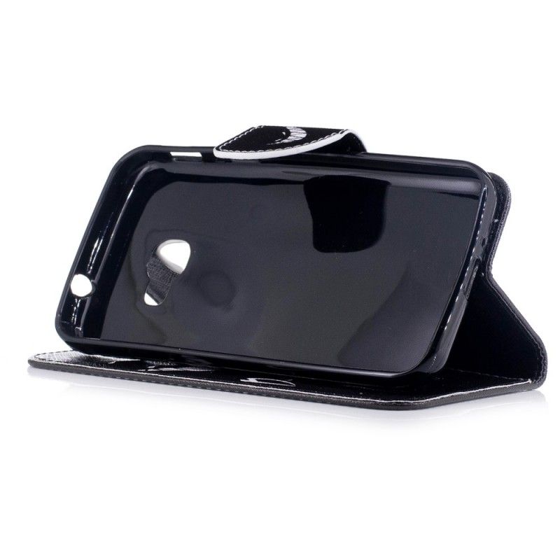 Leren Hoesje voor Samsung Galaxy XCover 4S / 4 Duivelse Telefoon