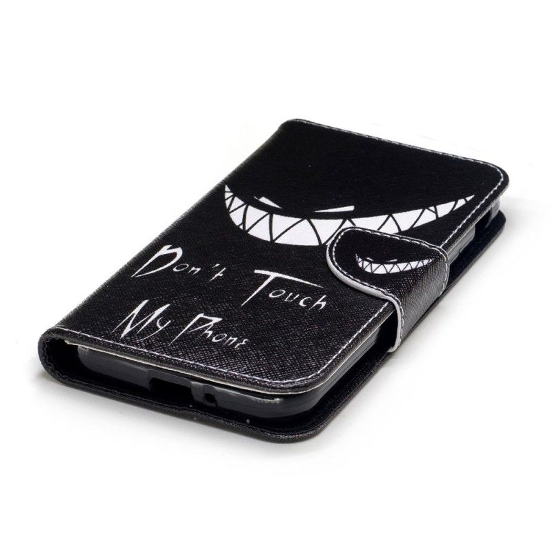 Leren Hoesje voor Samsung Galaxy XCover 4S / 4 Duivelse Telefoon