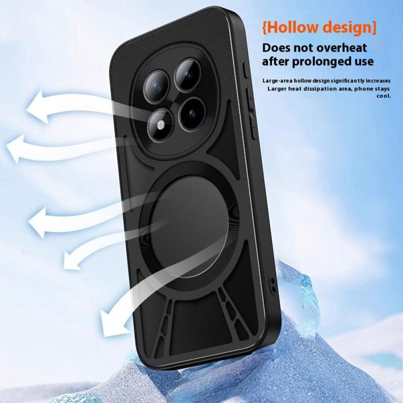 Case Hoesje Xiaomi Redmi Note 15 Pro 5g Telefoonhoesje Magnetisch Met Warmteafvoer