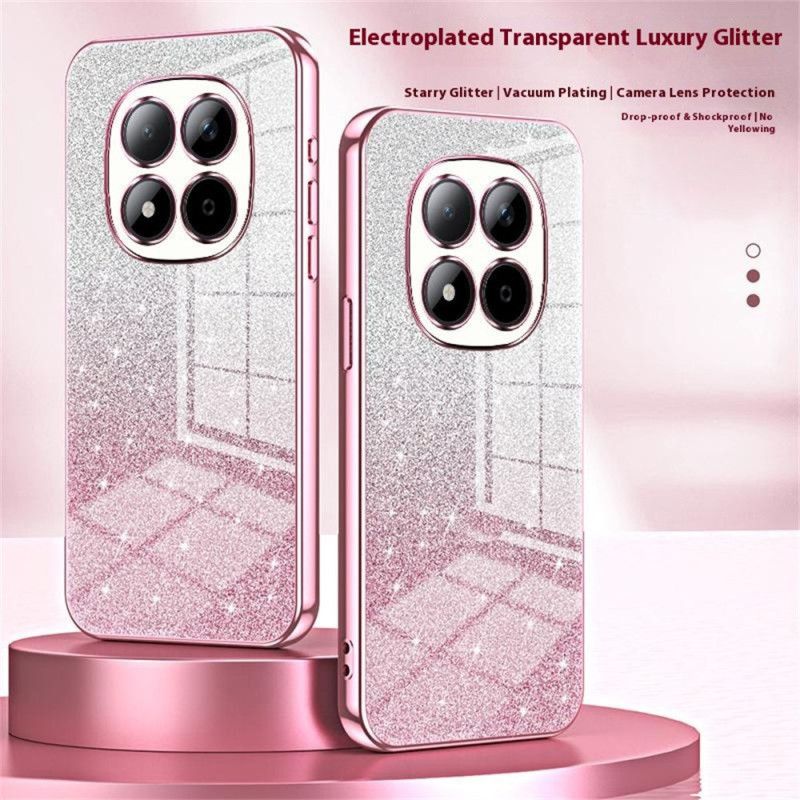 Cover Hoesje Xiaomi Redmi Note 15 Pro 5g Telefoonhoesje Gradiëntglitter