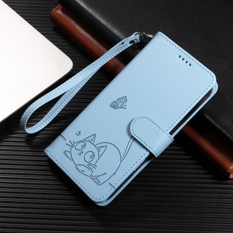 Flip Case Leren Xiaomi Redmi Note 15 Pro 5g Kattenafbeelding