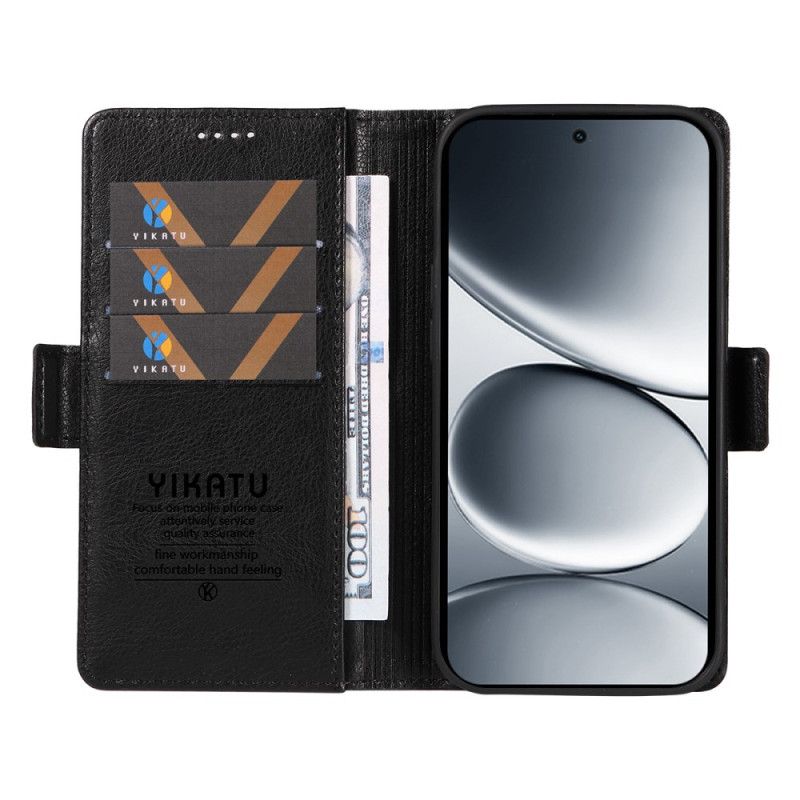 Flip Case Leren Xiaomi Redmi Note 15 Pro 5g Retro Yikatu