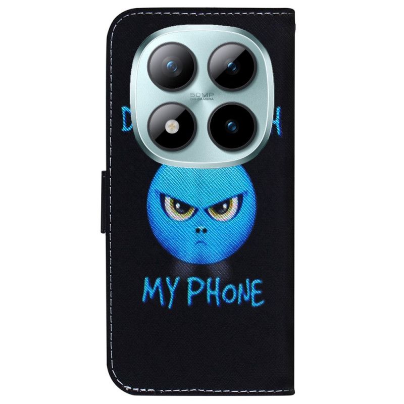 Folio-hoesje Xiaomi Redmi Note 15 Pro 5g Telefoonhoesje Emoji-telefoon