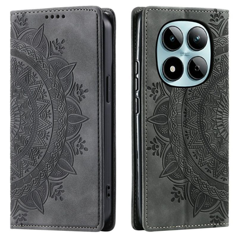 Folio-hoesje Xiaomi Redmi Note 15 Pro 5g Telefoonhoesje Mandala Suède-effect