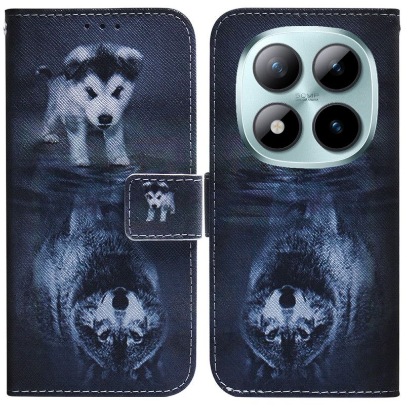 Folio-hoesje Xiaomi Redmi Note 15 Pro 5g Telefoonhoesje Puppydromen