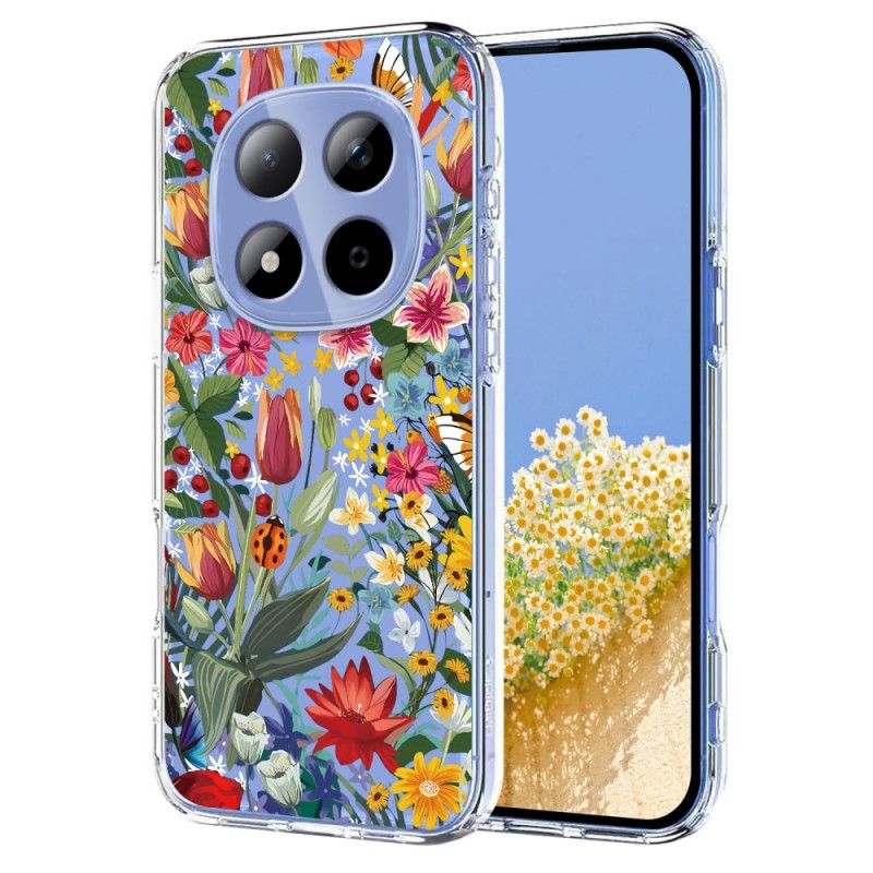 Hoesje Voor Xiaomi Redmi Note 15 Pro 5g Bloemenpatroon