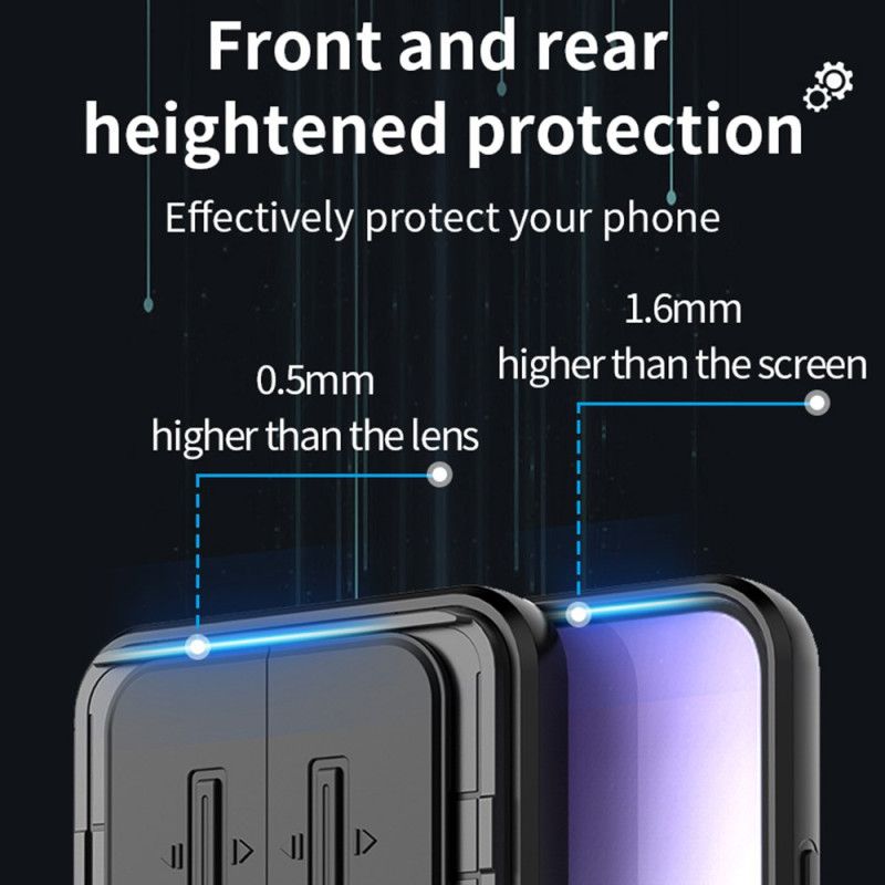 Hoesje Xiaomi Redmi Note 15 Pro 5g Duurzame Ring Met Lensdop