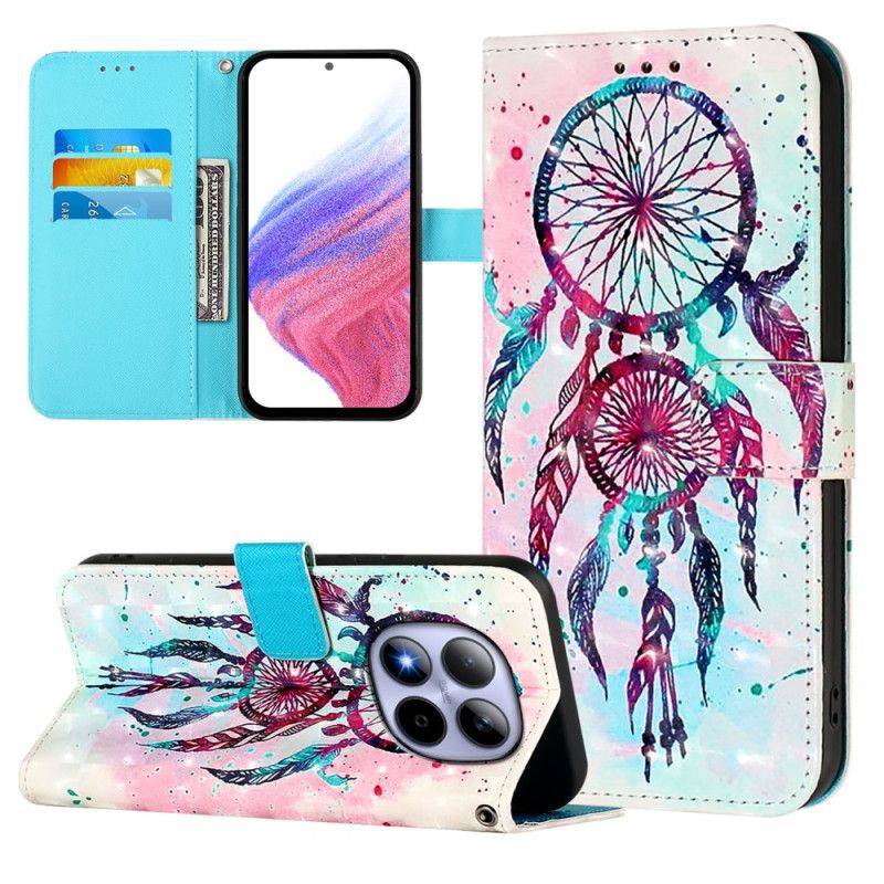 Leren Hoesje Voor Xiaomi Redmi Note 15 Pro 5g Dromenvanger