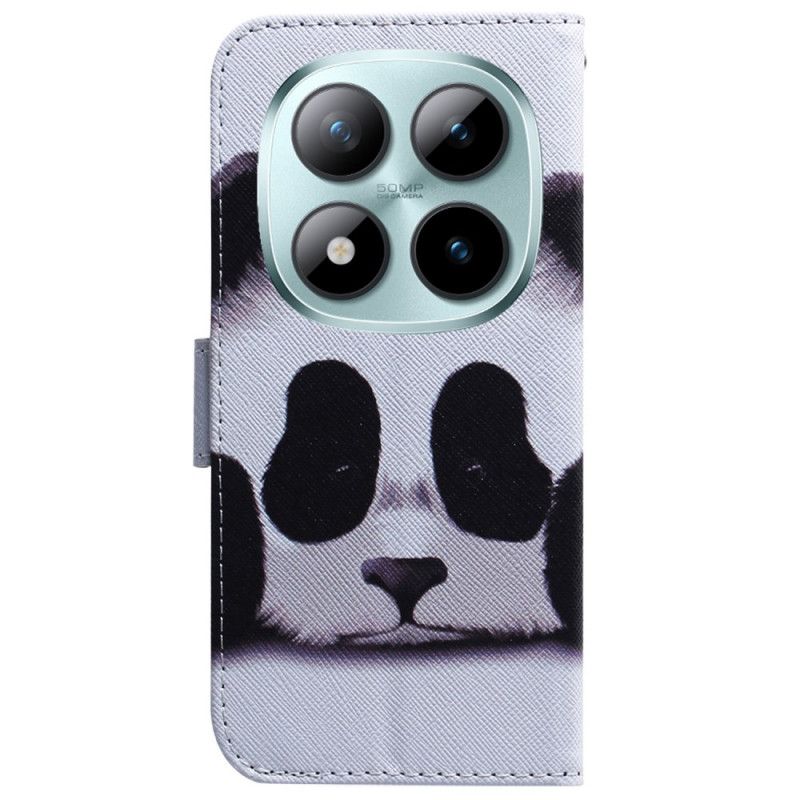 Leren Hoesje Voor Xiaomi Redmi Note 15 Pro 5g Panda