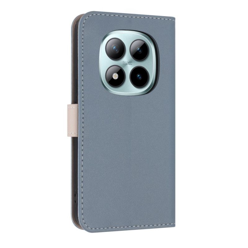 Leren Hoesje Xiaomi Redmi Note 15 Pro 5g Decoratieve Knoop
