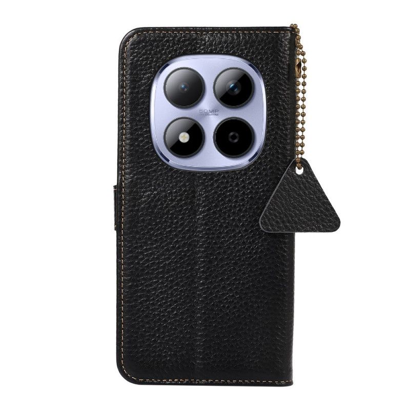 Leren Hoesje Xiaomi Redmi Note 15 Pro 5g Echt Leer Bescherming Hoesje