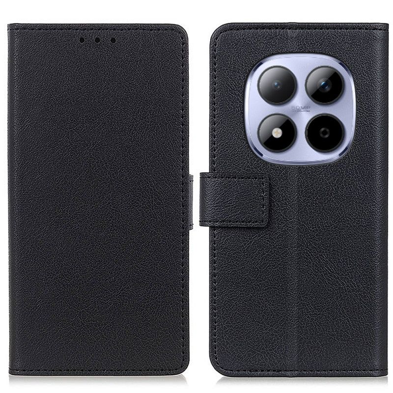 Leren Hoesje Xiaomi Redmi Note 15 Pro 5g Klassiek Bescherming Hoesje