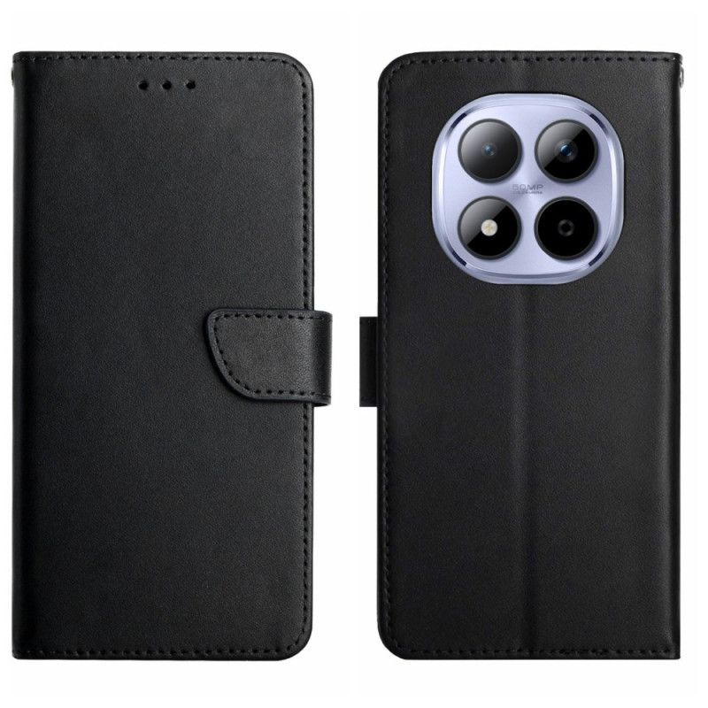 Leren Hoesje Xiaomi Redmi Note 15 Pro 5g Nappaleer