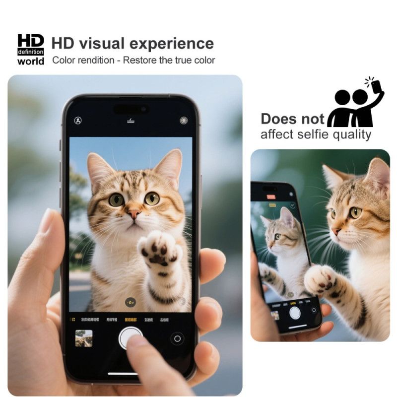 Volledig Dekkende Screenprotector Van Gehard Glas Voor Xiaomi Redmi Note 15 Pro 5g (compatibel Met Vingerafdrukontgrendeling)