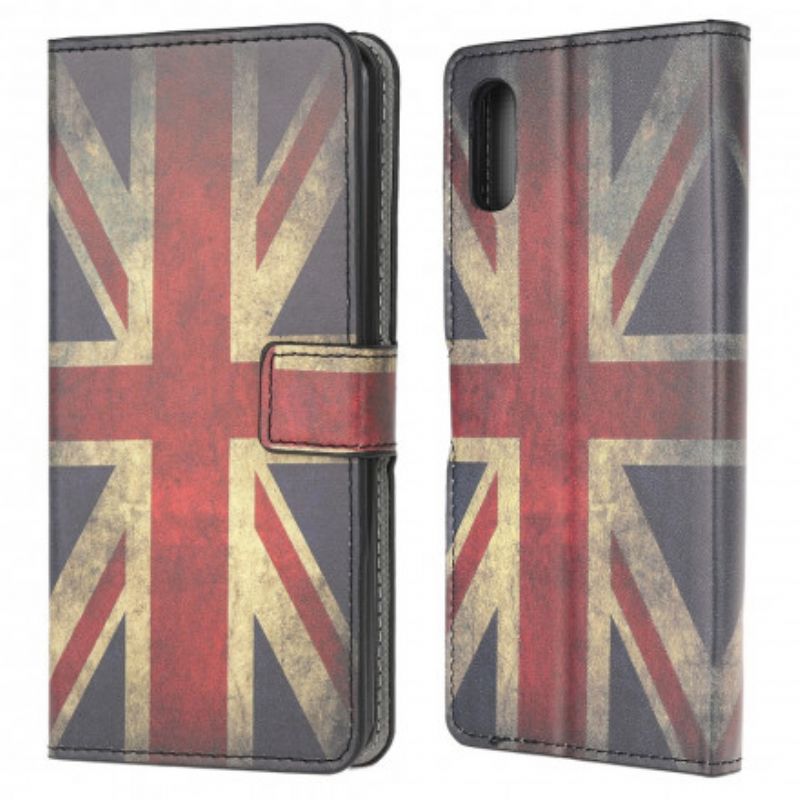 Flip Case Leren Samsung Galaxy Xcover 5 Vlag Engeland