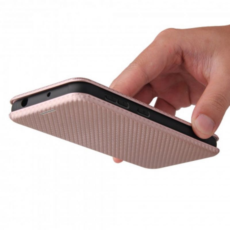 Folio-hoesje Samsung Galaxy Xcover 5 Koolstofvezel Bescherming Hoesje