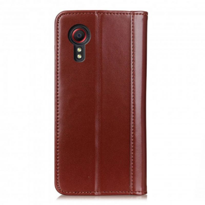 Folio-hoesje Samsung Galaxy Xcover 5 Telefoonhoesje Glanzend Splitleer
