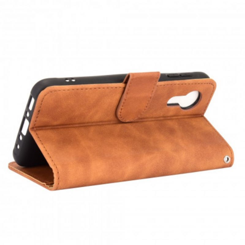 Folio-hoesje Samsung Galaxy Xcover 5 Telefoonhoesje Huid-aanraking