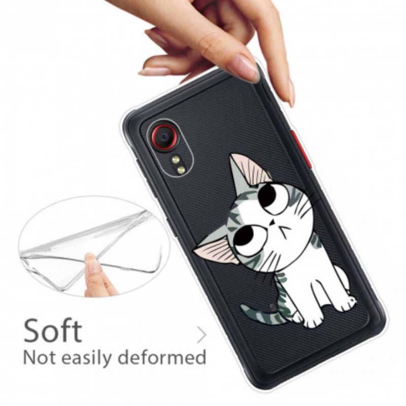 Hoesje Samsung Galaxy Xcover 5 Lieve Kat