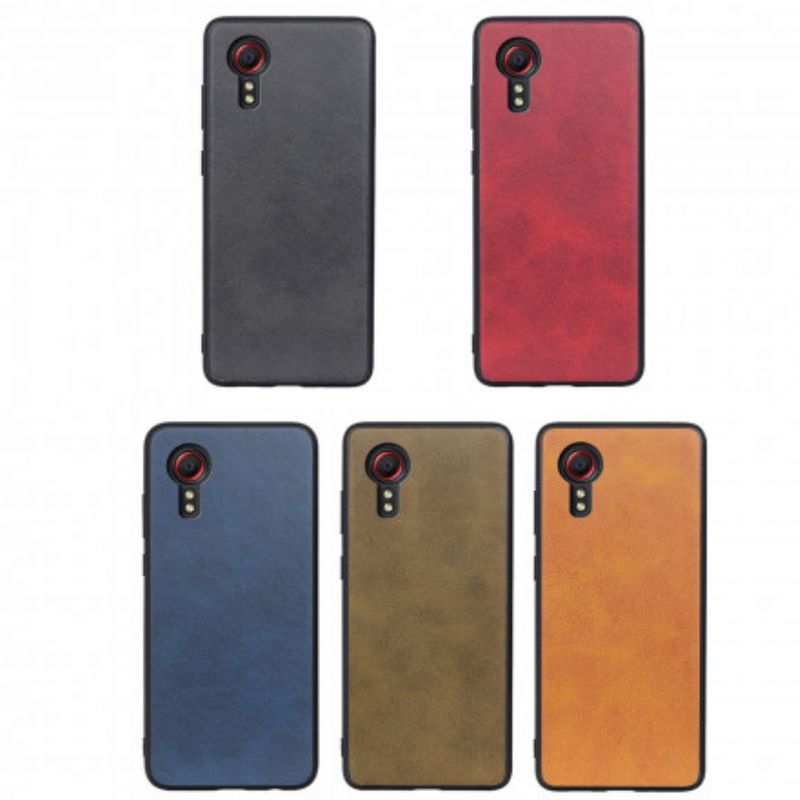 Hoesje Samsung Galaxy Xcover 5 Stijl Leer Bescherming Hoesje