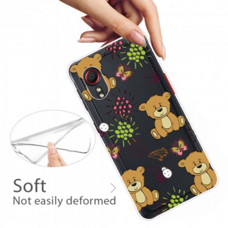 Hoesje Samsung Galaxy Xcover 5 Teddyberen Top