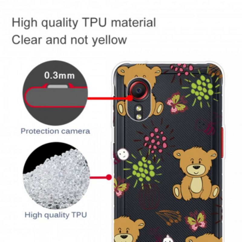 Hoesje Samsung Galaxy Xcover 5 Teddyberen Top