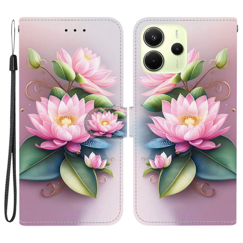 Bescherming Hoesje Xiaomi Redmi Note 14 4g Lotus