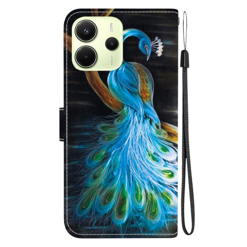 Bescherming Hoesje Xiaomi Redmi Note 14 4g Pauwenpatroon