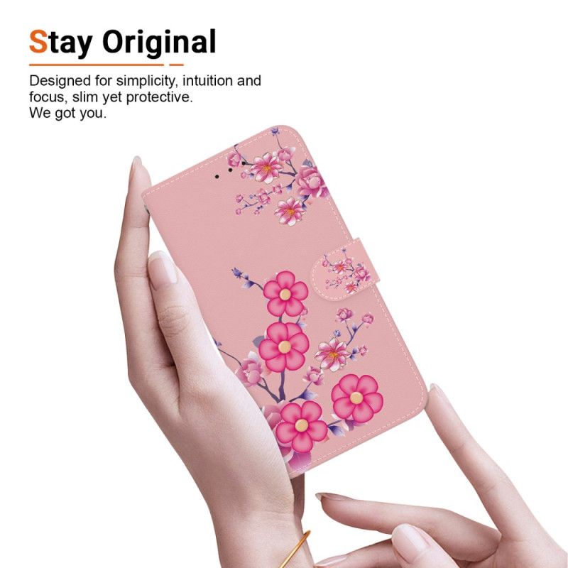 Bescherming Hoesje Xiaomi Redmi Note 14 4g Sakura-patroon