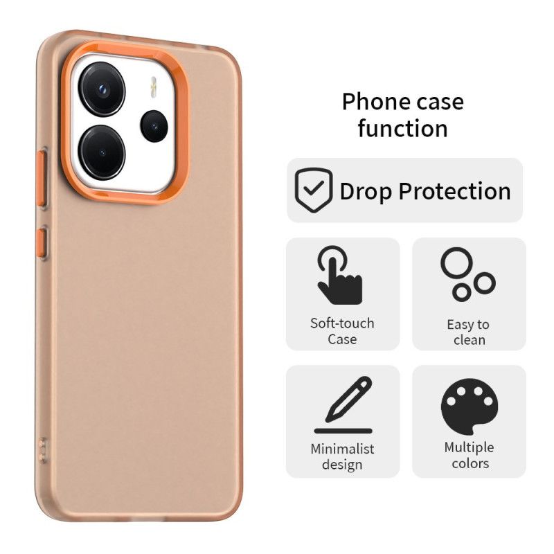 Case Hoesje Xiaomi Redmi Note 14 4g Telefoonhoesje Mat