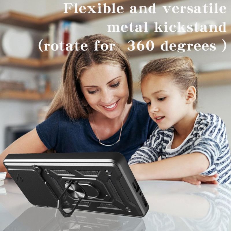 Case Hoesje Xiaomi Redmi Note 14 4g Telefoonhoesje Schuifbare Cameracover