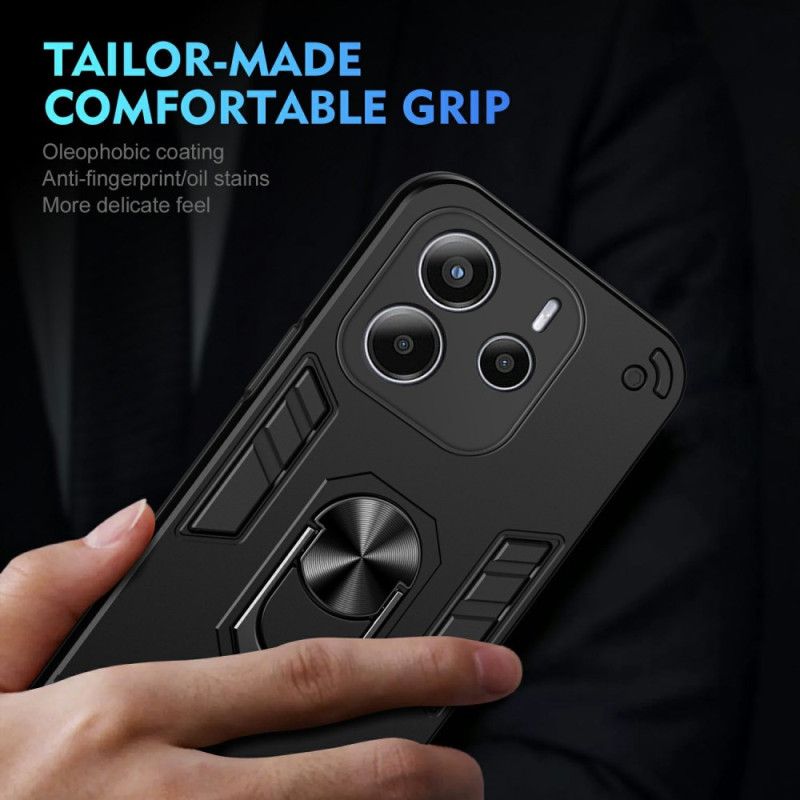 Cover Hoesje Xiaomi Redmi Note 14 4g Telefoonhoesje Hybride Met Ringhouder