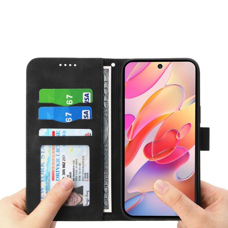 Flip Case Leren Xiaomi Redmi Note 14 4g Dierfeng