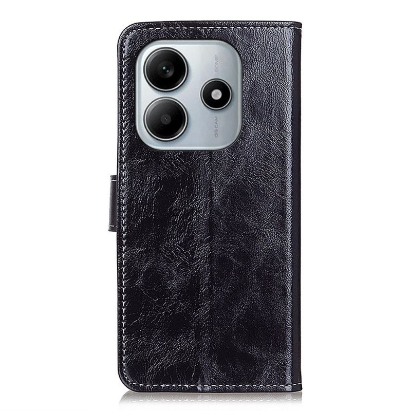 Flip Case Leren Xiaomi Redmi Note 14 4g Glanzend