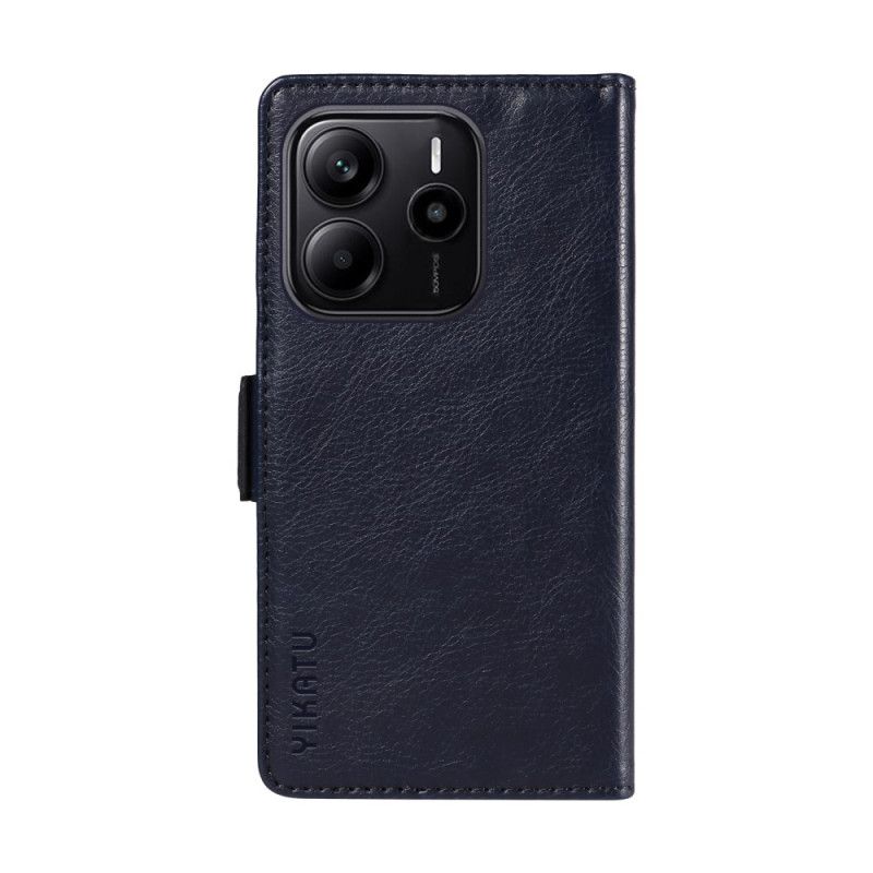 Folio-hoesje Xiaomi Redmi Note 14 4g Lychee Textuur Ykatu