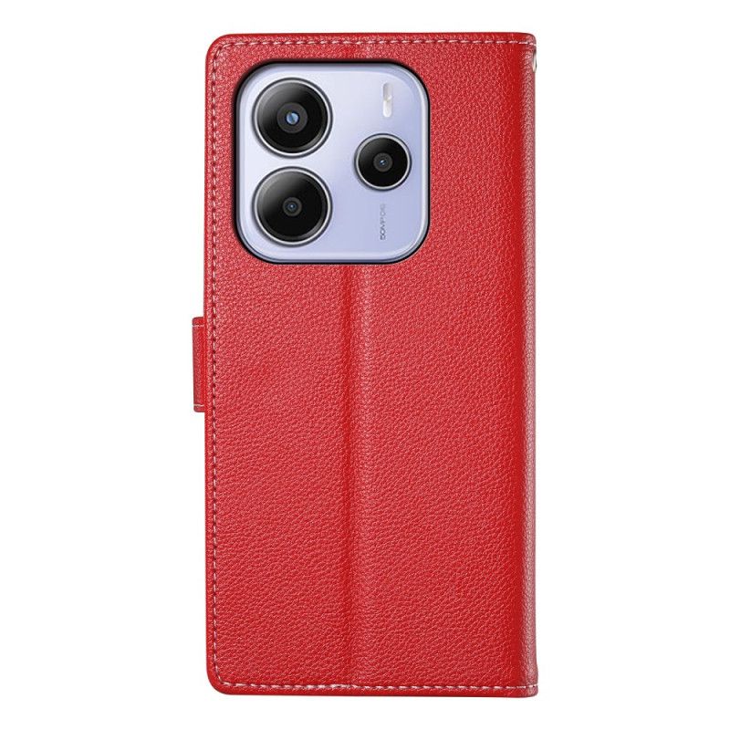 Folio-hoesje Xiaomi Redmi Note 14 4g Telefoonhoesje Klassiek Monochroom