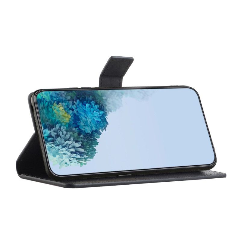 Folio-hoesje Xiaomi Redmi Note 14 4g Telefoonhoesje Lychee Textuur