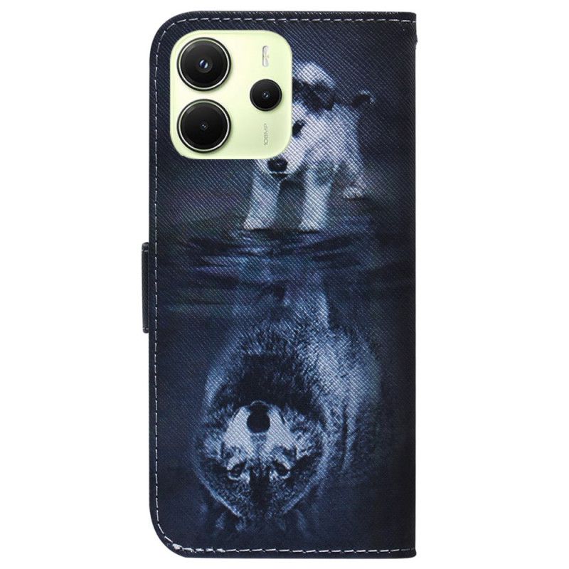 Folio-hoesje Xiaomi Redmi Note 14 4g Telefoonhoesje Puppydroom