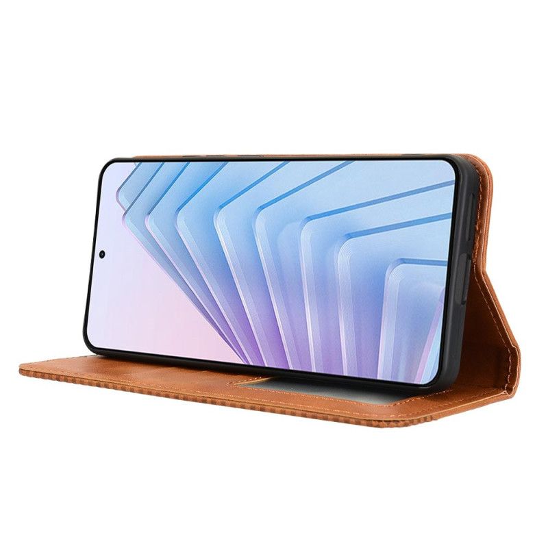 Folio-hoesje Xiaomi Redmi Note 14 4g Vintage Rand