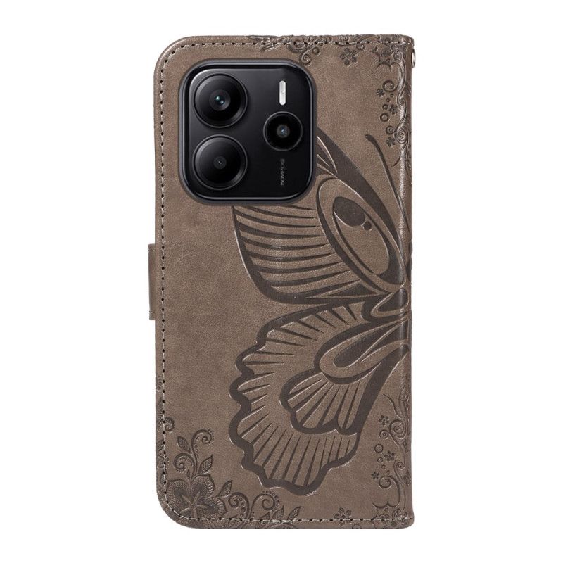 Folio-hoesje Xiaomi Redmi Note 14 4g Vlinderprint