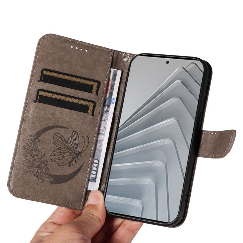 Folio-hoesje Xiaomi Redmi Note 14 4g Vlinderprint