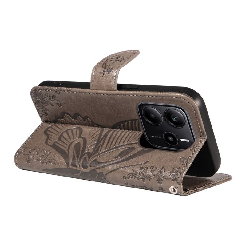 Folio-hoesje Xiaomi Redmi Note 14 4g Vlinderprint