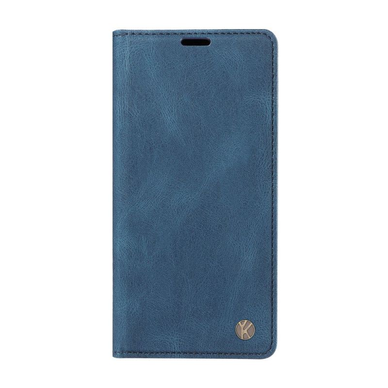 Folio-hoesje Xiaomi Redmi Note 14 4g Ykatu Beige Suède-effect