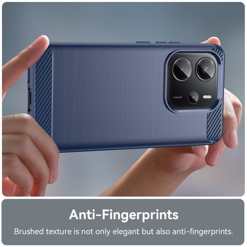 Hoesje Xiaomi Redmi Note 14 4g Geborsteld Koolstofvezel
