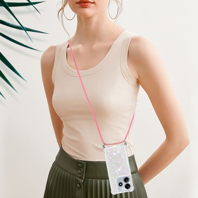 Hoesje Xiaomi Redmi Note 14 4g Glitter