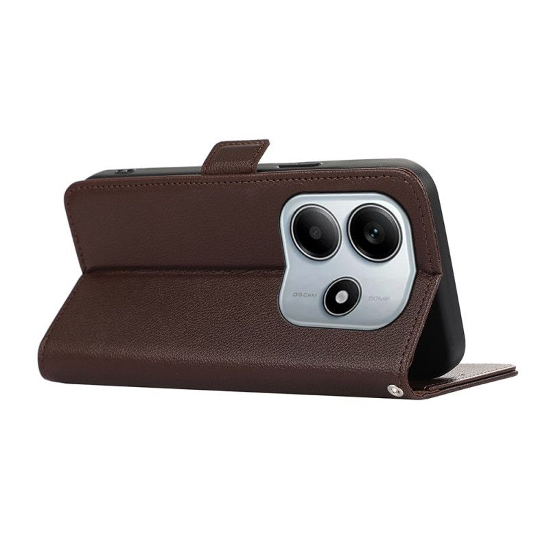 Leren Hoesje Voor Xiaomi Redmi Note 14 4g Abeel